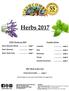 Herbs NEW! Herbs for Notable Herbs Herb of the Year. Basil, Balsamic Bloom... page 1. Lavender... page 2. Basil, Eleonora...