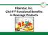 Fiberstar, Inc. Citri-Fi Functional Benefits in Beverage Products