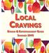 LOCAL CRAVINGS DINING & ENTERTAINMENT GUIDE SUMMER 2018