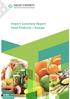 Import Summery Report Food Products Europe