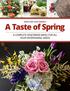 NOW FIND VEGETARIAN S. A Taste of Spring A COMPLETE VEGETARIAN MENU FOR ALL YOUR ENTERTAINING NEEDS
