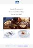 Gundel Restaurant s Guaranteed Menu Offers for the Year 2017