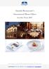 Gundel Restaurant s Guaranteed Menu Offers for the Year 2017