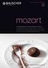 mozart A masterpiece of porcelain culture Hote l business and gastronomy THE PORCELAIN OF TOMORROW SINCE 1881