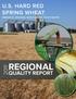 U.S. Hard red Spring Wheat. Regional. Quality Report