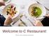 Welcome to C Restaurant! Perth's only revolving restaurant