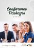 Conference Packages AT THE GDSC