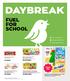 FUEL FOR SCHOOL FROM. daybreakireland.ie 1 EACH