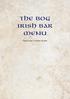 The Bog Irish bar menu. Open from 11.30am till late