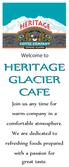 HERITAGE GLACIER CAFE