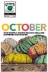 OCTOBER YOUR MONTHLY GUIDE TO DELICIOUS DEALS AND HAPPENINGS IN OUR STORES