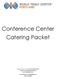 Conference Center Catering Packet