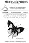 METAMORPHOSIS ISSN JOURNAL OF THE LEPIDOPTERISTS SOCIETY OF SOUTHERN AFRICA. October 1996 Occasional Supplement Number 1