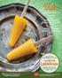 Dish. Cantaloupe. cool off with. Recipe: Simply Summery Cantaloupe Popsicles. page 2. Recipe: Savory & Sweet Fresh Summer Salad.