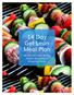 14 Day Get Lean Meal Plan. 14 Day Get Lean & Lose Weight Meal Plan & Shopping Guide