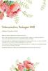 Solemnization Packages 2018