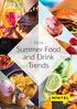 Summer Food and Drink Trends
