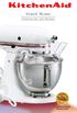 Stand Mixer Instructions and Recipes