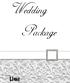 Wedding Package. The Silver Lime