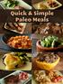 Quick & Simple Paleo Meals. Paleo Recipe Book