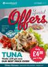 4.99 TUNA. Special. Under 30 per case. Only. per 1.7kg. OUR BEST PRICE EVER! * *Since January 2013