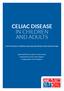 CELIAC DISEASE IN CHILDREN AND ADULTS
