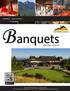 B anquets DAYTIME EVENTS EXPERIENCES... ABOVE & BEYOND
