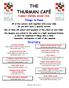 THE THURMAN CAFÉ FAMILY OWNED SINCE Things to Know