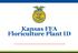 Kansas FFA Floriculture Plant ID