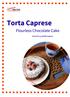 The. Torta Caprese. Flourless Chocolate Cake. Sized for just4me bakers
