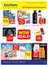 WOW DEALS! 95P FREE FREE New Year New You ONLY EACH ONLY EACH ONLY EACH EACH ONLY SAVE 1.00 ONLY NEW YEAR NEW YOU LINES INSIDE BUY 1 GET 1