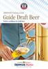 ERDINGER Training Center. Guide Draft Beer. Perfect conditions for draft beer