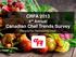 CRFA th Annual Canadian Chef Trends Survey. Prepared for: Participating Chefs