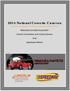 2014 National Corvette Caravan. Nebraska Corve e Associa on Lincoln Conven on and Visitors Bureau And Speedway Motors