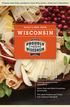 WISCONSIN IN THIS ISSUE. Cheese and dairy products from Wisconsin, America s Dairyland WHAT S NEW FROM