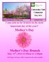 Mother s Day Brunch May 11 th, :00am to 1:00pm