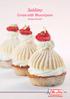 Sublime Cream with Mascarpone. Recipes Booklet