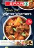 Winter Warmers. See inside for recipe. Breakfast made easy Warming Winter Favourites Get Christmassy with our Festive Treats