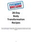 28-Day Body Transformation Recipes
