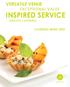 INSPIRED SERVICE QUALITY CATERING