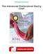 Read & Download (PDF Kindle) The Advanced Professional Pastry Chef