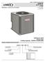 MERIT Series R-410A. SEER up to to 5 Tons Cooling Capacity - 18,000 to 59,000 Btuh AIR CONDITIONERS 13ACX PRODUCT SPECIFICATIONS