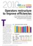 Operators restructure to improve efficiencies