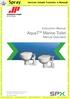 AquaT Marine Toilet Manual Operated