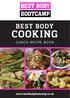 BEST BODY COOKING - LUNCH RECIPE BOOK -