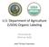 U.S. Department of Agriculture (USDA) Organic Labeling