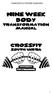 Crossfit South Yarra 9 Week Body Transformation. Nine Week Body. Transformation Manual
