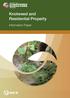 Knotweed and Residential Property. Information Paper