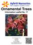 Ornamental Trees Information Leaflet No. 17