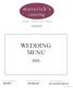 WEDDING MENU. Last Updated : Fall Contact Us At : Visit Us Online at : maverickscatering.com. Established 1995